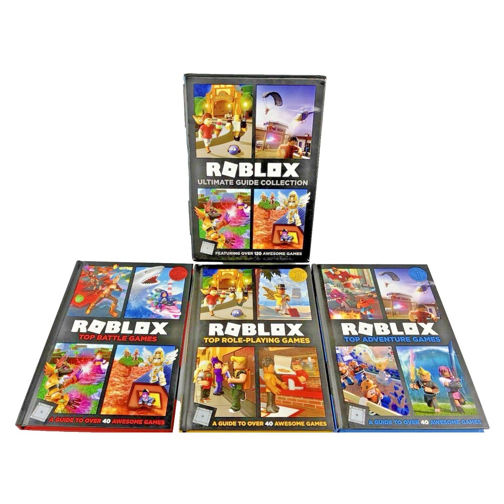 Roblox Ultimate Guide Collection Three Hardback Book Box Set with Storage Sleeve - Picture 3 of 14